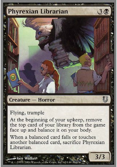 (英)Phyrexian Librarian 【UNH】 No.062