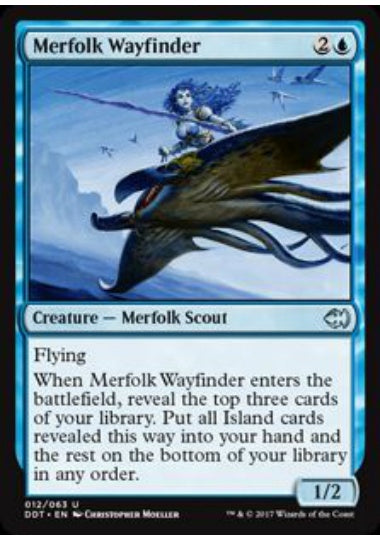 (英)マーフォークの道探し / Merfolk Wayfinder【MVSG】 No.012