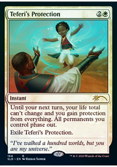 (英)【Foil】テフェリーの防御 / Teferi's Protection【SLD】Extra Life 2020 No.164