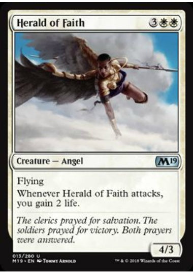 (英)信仰の伝令 / Herald of Faith【M19】 No.013