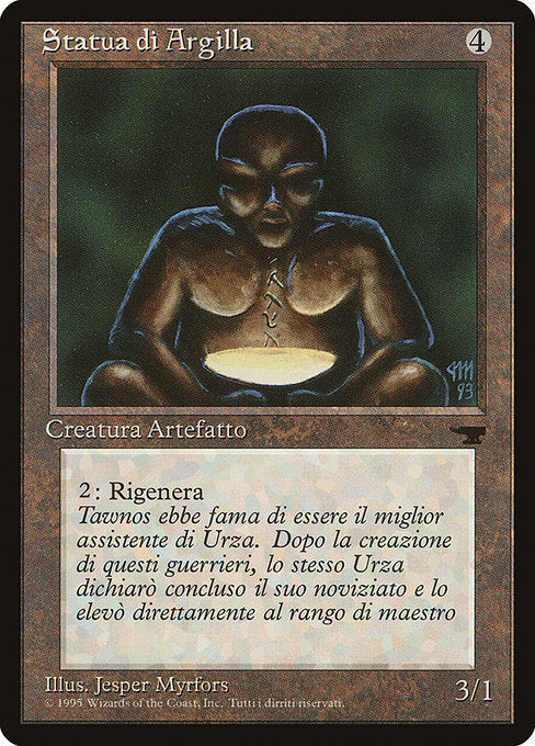 (イタリア語)Statua di Argilla / Clay Statue【REN】 No.035