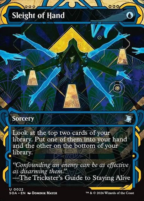 (英)【Foil】手練 / Sleight of Hand【SOA】 No.022