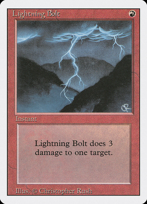 (英)稲妻 / Lightning Bolt【3ED】 No.162