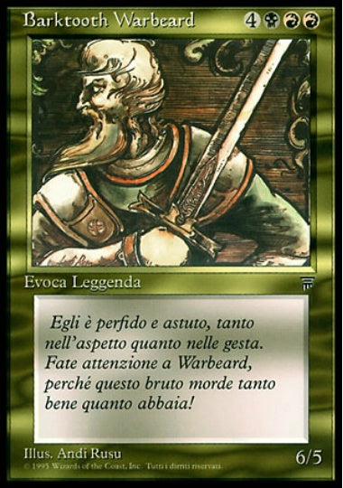 (イタリア語)Barktooth Warbeard / Barktooth Warbeard【LEG】 No.221
