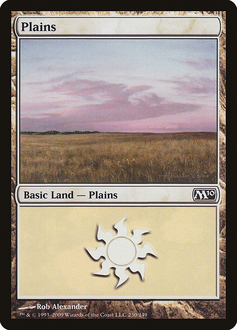 (英)平地 / Plains【M10】 No.230