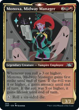 (英)【Foil】Monoxa, Midway Manager ★ショーケース枠★ 【UNF】 No.265
