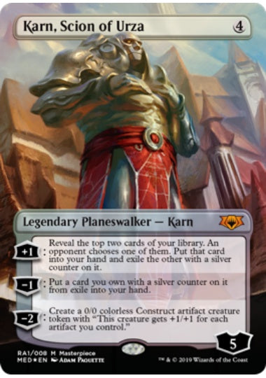 (英)【Foil】ウルザの後継、カーン / Karn, Scion of Urza【RNAMED】 No.RA1