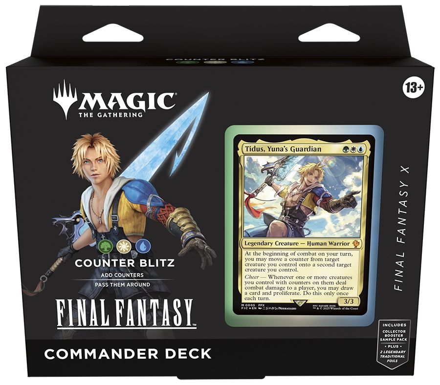 (英)『マジック：ザ・ギャザリング--FINAL FANTASY』 統率者デッキ「カウンター・ブリッツ」 / Magic: The Gathering-FINAL FANTASY Commander Deck "Counter Blitz"【BOX】 ※発送方法は「ゆうパック」を選択してください。