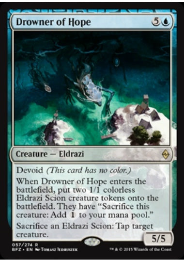 (英)希望を溺れさせるもの / Drowner of Hope【BFZ】 No.057