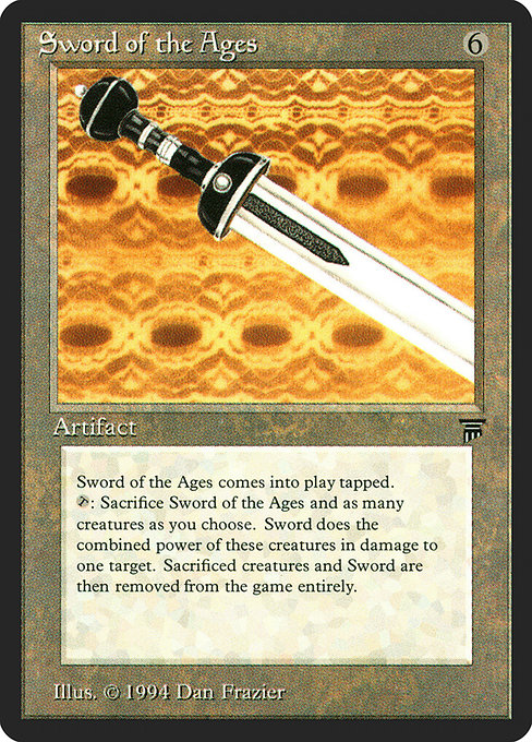 (英)Sword of the Ages【LEG】 No.296