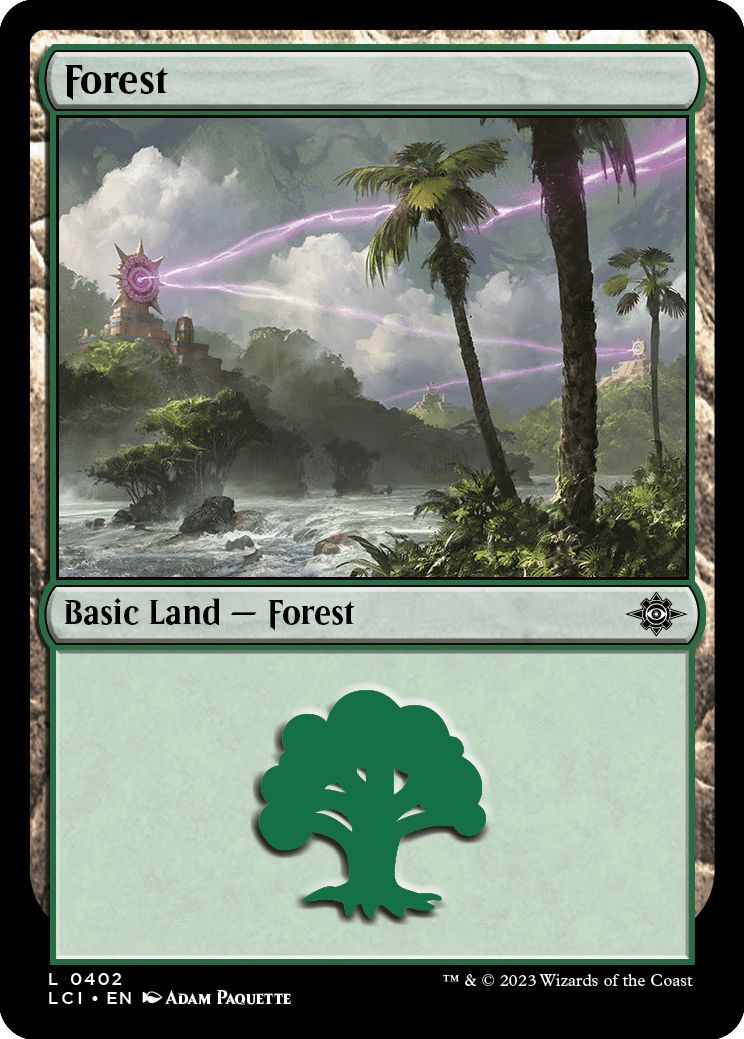 (英)【Foil】森 / Forest【LCI】 No.402