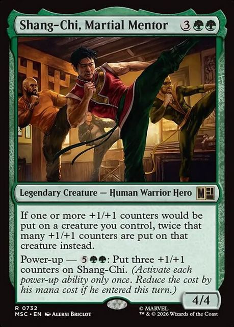 (英)【Foil】武術の師、シャン・チー / Shang-Chi, Martial Mentor【MSC】 No.732