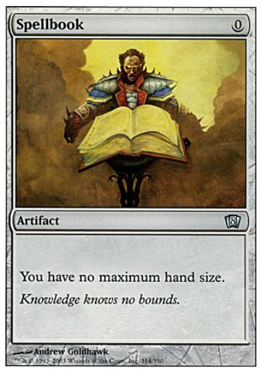 (英)【Foil】呪文書 / Spellbook【8ED】 No.314