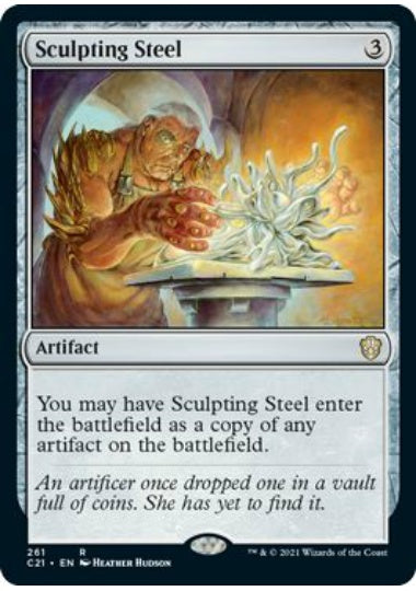 (英)彫り込み鋼 / Sculpting Steel【C21】 No.261