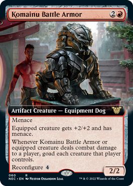 (英)狛犬の戦鎧 / Komainu Battle Armor ★拡張枠★ 【NEC】 No.060