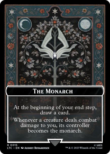 (英)統治者トークン / The Monarch Token No.015 - 宝物トークン / Treasure Token【LTC-TOKEN】 No.012