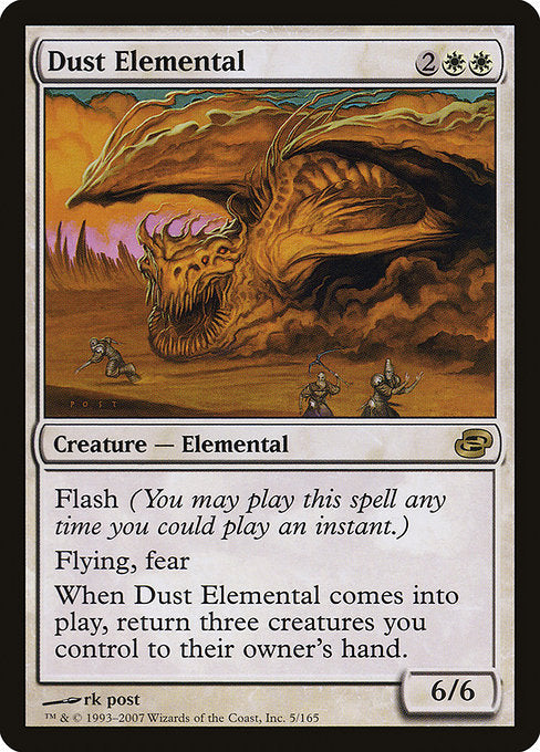 (英)塵の精霊 / Dust Elemental【PLC】 No.005