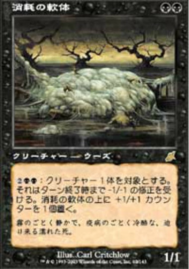 (日)【Foil】消耗の軟体 / Consumptive Goo【SCG】 No.062