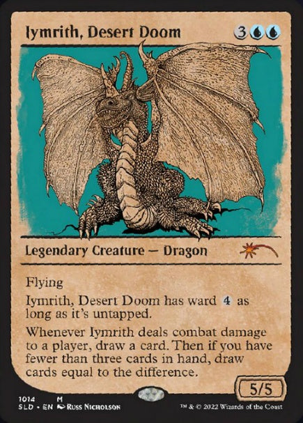 (英)【Foil】砂漠滅ぼし、イムリス / Iymrith, Desert Doom【SLD】Secret Lair x BEADLE & GRIMM'S: HERE BE DRAGONS No.1014