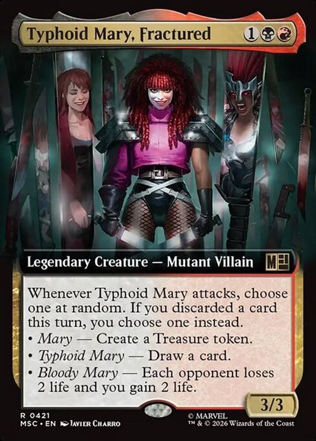 (英)分裂する心、タイフォード・マリー / Typhoid Mary, Fractured ★拡張枠★ 【MSC】 No.421