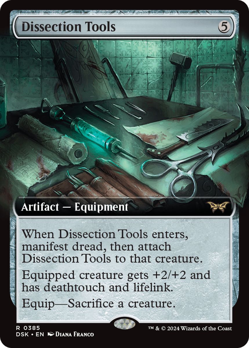 (英)解剖道具 / Dissection Tools ★拡張枠★ 【DSK】 No.385