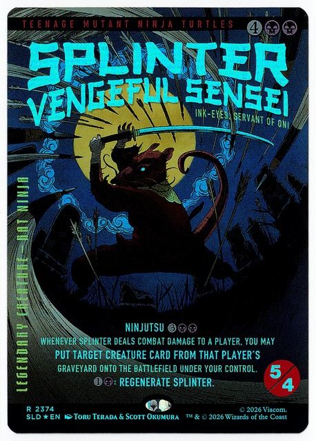 (英)【Foil】鬼の下僕、墨目 / Ink-Eyes, Servant of Oni【SLD】 Teenage Mutant Ninja Turtles: The Last Ronin No.2374