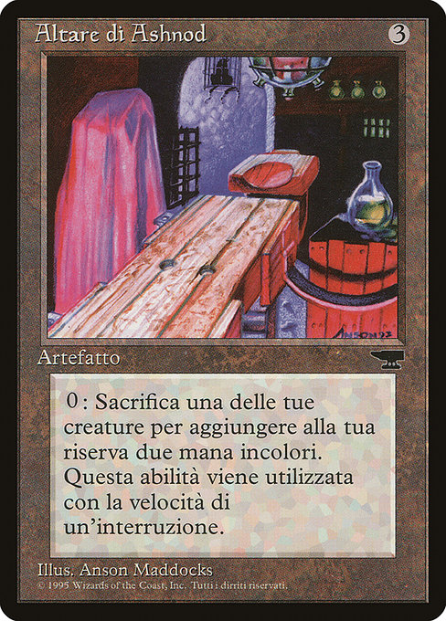 (イタリア語)Altare di Ashnod / Ashnod's Altar【REN】 No.030