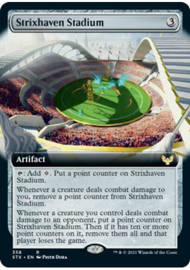 (英)ストリクスヘイヴンの競技場 / Strixhaven Stadium ★拡張枠★ 【STX】 No.358
