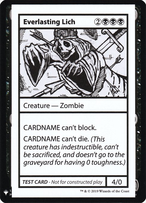 (英)Everlasting Lich【MB1-TEST】 No.041