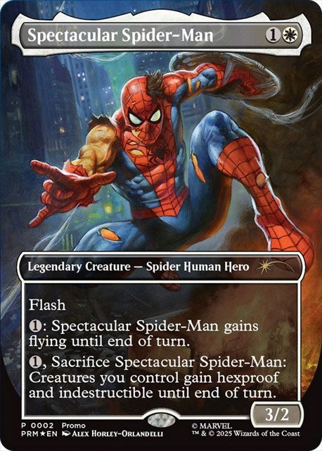 (英)【Foil】スペクタキュラー・スパイダーマン / Spectacular Spider-Man【PRM】マーベル・レジェンドプロモ No.283
