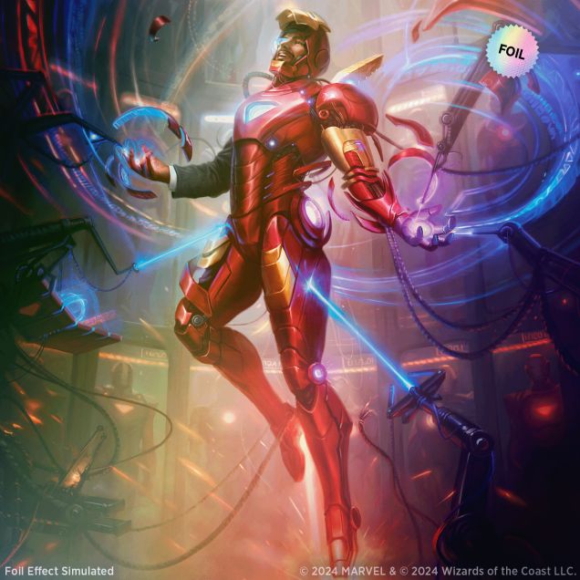 (英)Secret Lair x Marvel's Iron Man Foil Edition 【BOX】 ※発送方法は「ゆうパック」を選択してください。
