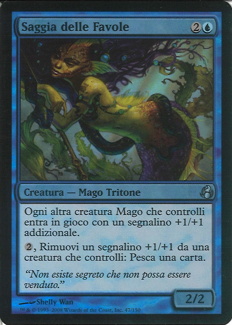 (イタリア語)【Foil】Saggia Delle Favole / Sage of Fables【MOR】 No.047