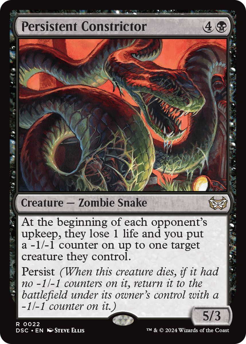 (英)しつこい締め付け蛇 / Persistent Constrictor【DSC】 No.022