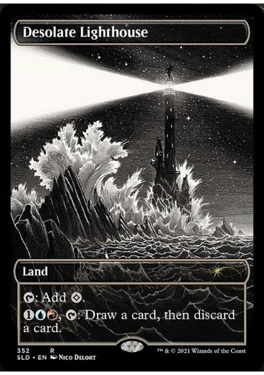 (英)【Foil】僻地の灯台 / Desolate Lighthouse【SLD】Showcase: Midnight Hunt No.352