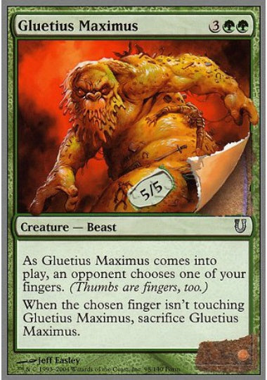 (英)【Foil】Gluetius Maximus 【UNH】 No.098