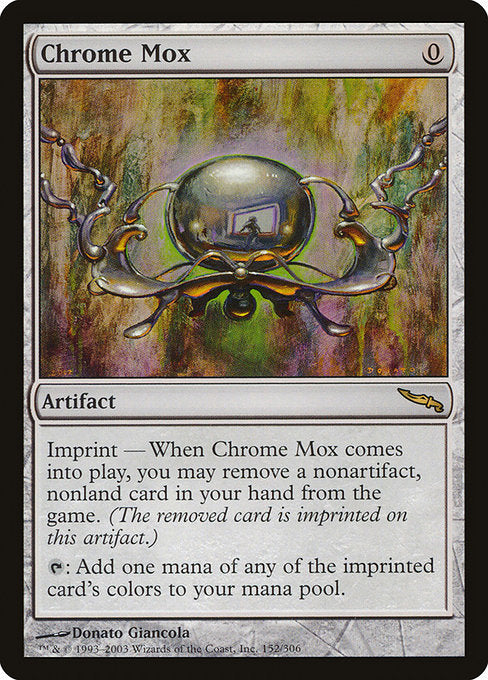 (英)【Foil】金属モックス / Chrome Mox【MRD】 No.152