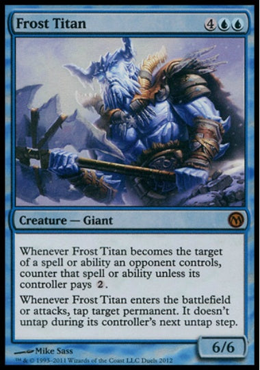 (英)【Foil】霜のタイタン / Frost Titan【PRM】DotP2012プロモ No.052