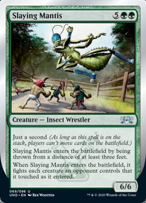 (英)Slaying Mantis 【UND】 No.069
