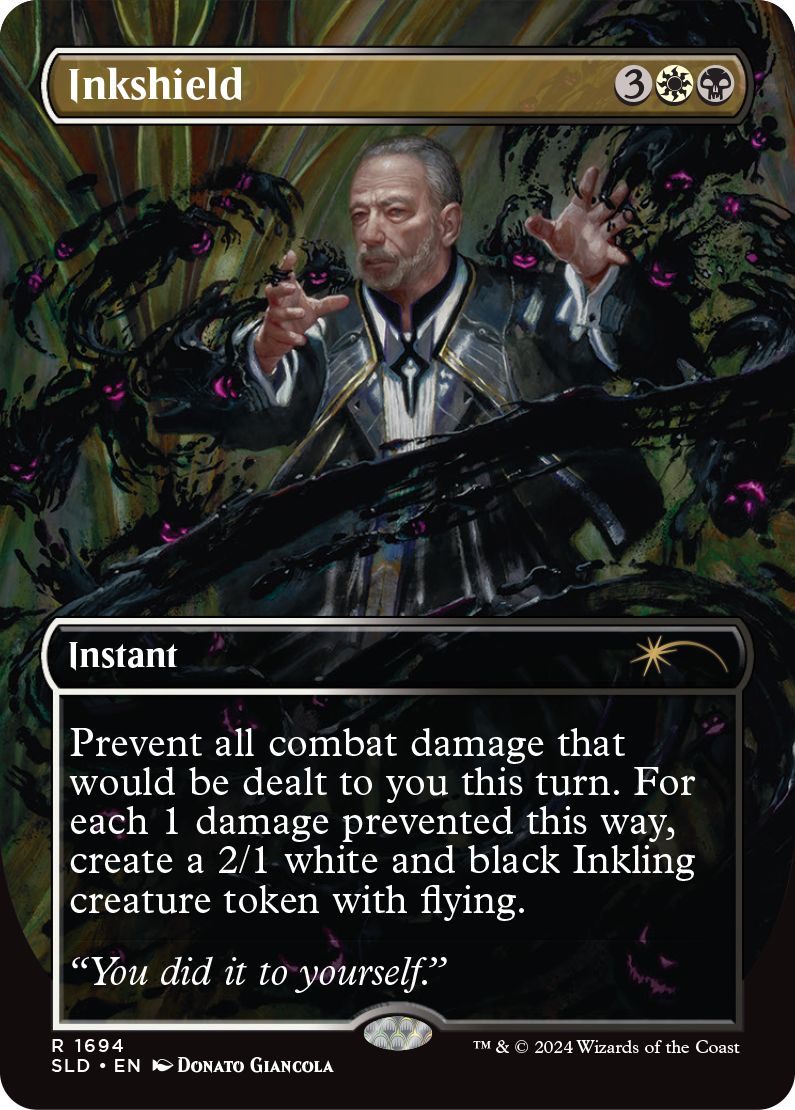 (英)【Foil】墨盾 / Inkshield【SLD】Sheldon's Spellbook No.1694