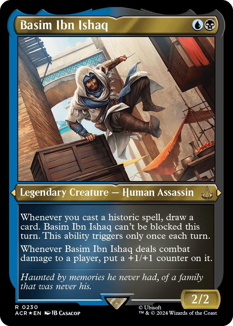 (英)【エッチングFoil】バシム・イブン・イスハーク / Basim Ibn Ishaq【ACR】 No.230