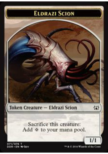 (英)エルドラージ・末裔トークン / Eldrazi Scion Token【NVSO】 No.071