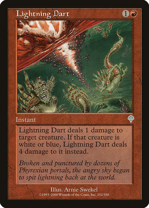 (英)【Foil】稲妻の矢 / Lightning Dart【INV】 No.152