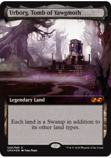(英)【Foil】ヨーグモスの墳墓、アーボーグ / Urborg, Tomb of Yawgmoth【UMAUBT】 No.U40