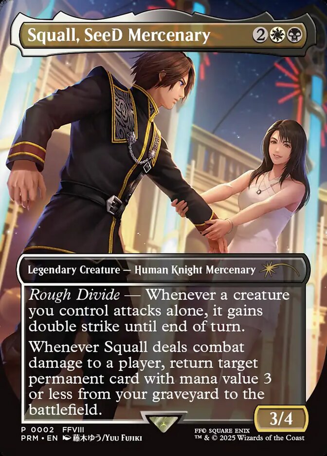 (英)【Foil】SeeDの傭兵、スコール / Squall, SeeD Mercenary【PRM】スタンダード・ショーダウンプロモ No.272