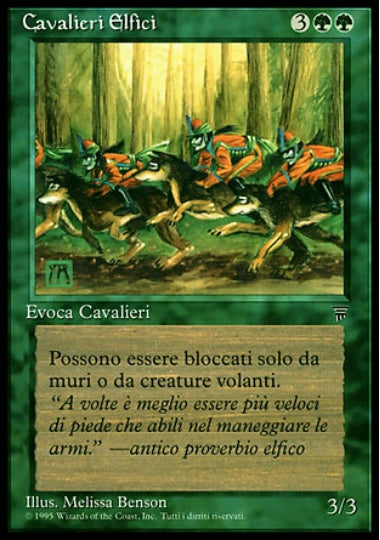 (イタリア語)Cavalieri Elfici / Elven Riders【LEG】 No.183