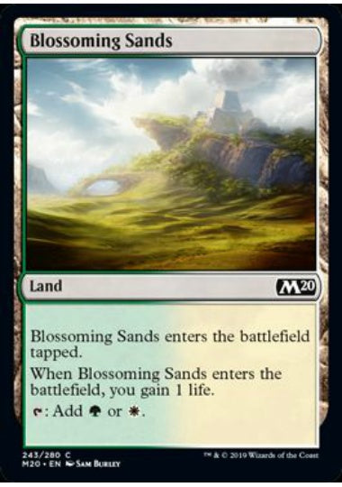 (英)花咲く砂地 / Blossoming Sands【M20】 No.243