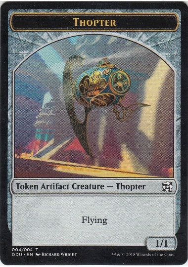 (英)飛行機械トークン / Thopter Token【EVSI-TOKEN】 No.004