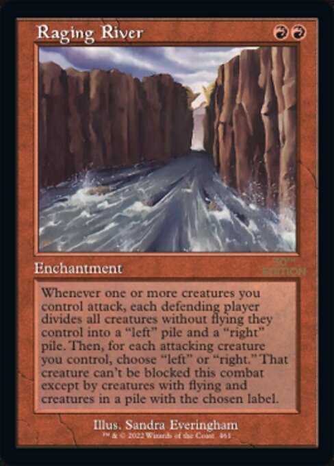 (英)Raging River【30A】 旧枠加工カード No.461 ※トーナメントで使用することはできません。