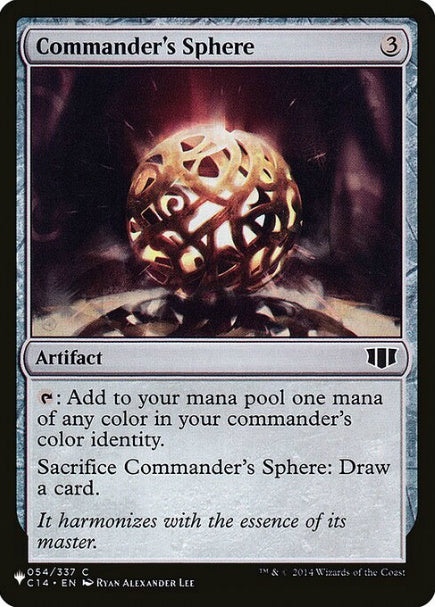 (英)統率者の宝球 / Commander's Sphere【SLD-C23-01】 From Cute to Brute No.052