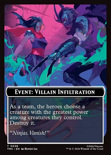 (英)Event: Villain Infiltration 【TMC-TOKEN】 No.026